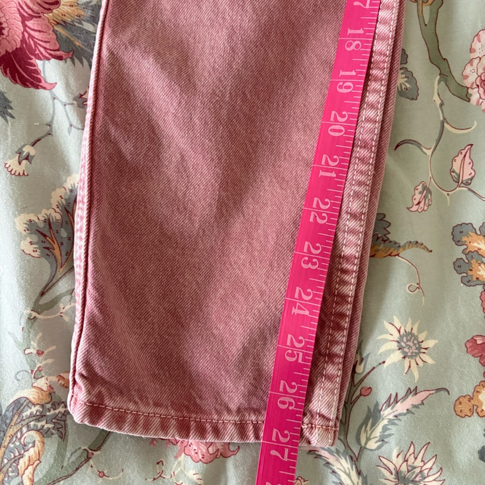 Sezane Le Brut Rose Pink Jeans - Size 27 - Picture 6 of 9